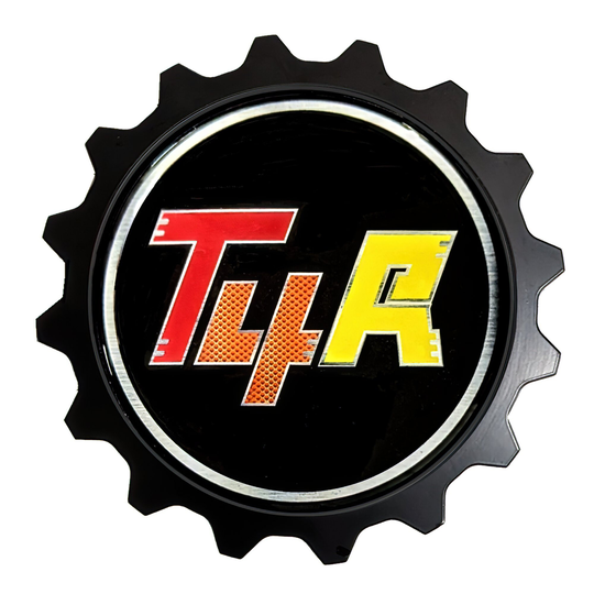 Grille Badge Emblem Fits 4Runner Size 3.75" Aluminum Warranty Compatible Trd Pro Sr5 Trail Color Tri-Color Teq