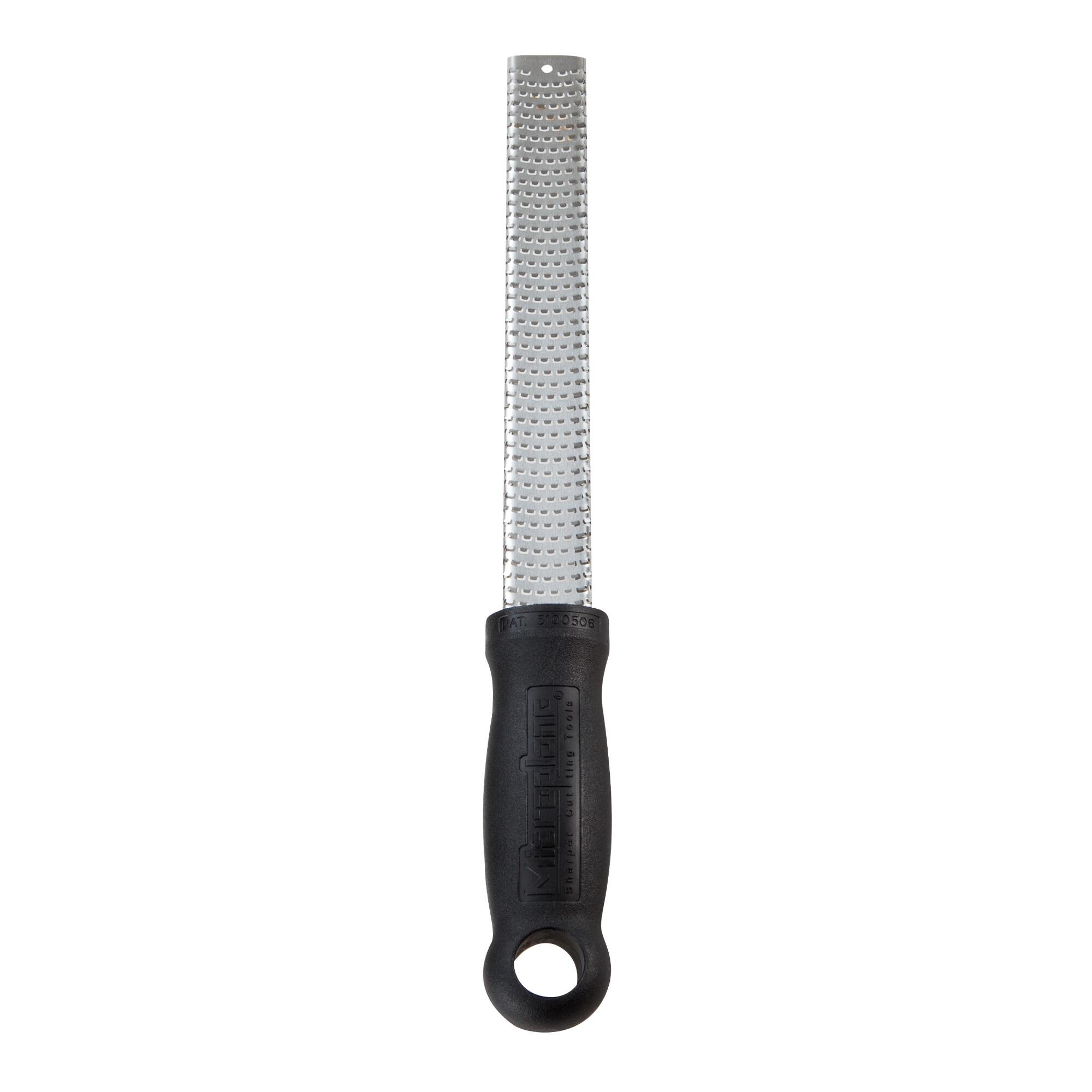 Microplane Grater And Zester: Black - Plastic by World Market