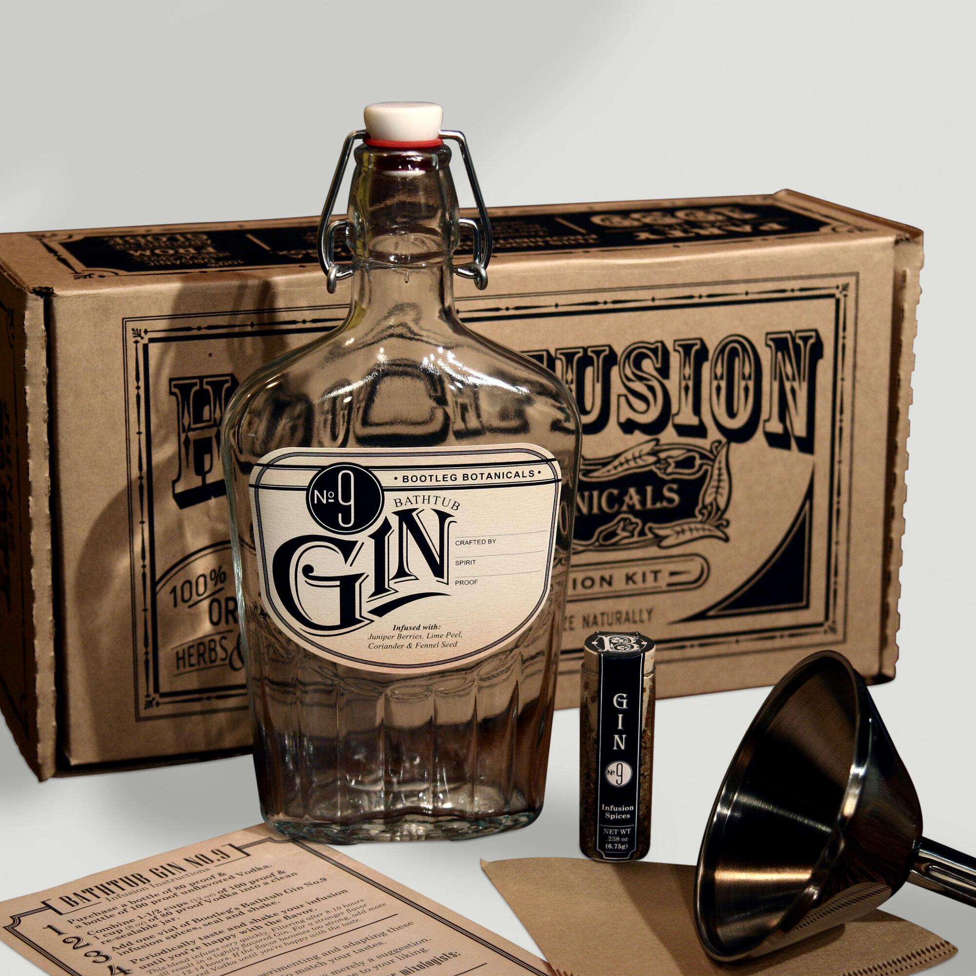 Bootleg Botanicals Gin Infusion Kit by World Market