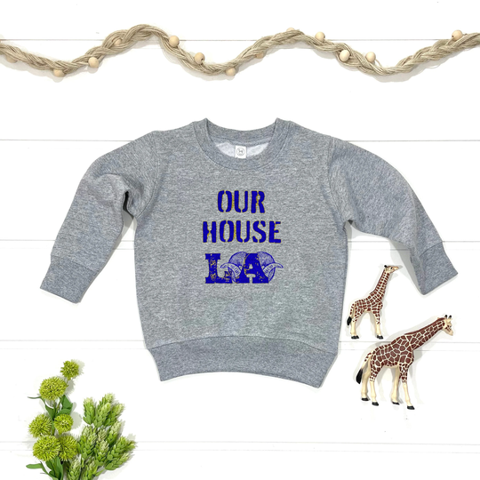 Los Angeles Football Toddler Sweater | Youth Our House La Championship Shirt Pride Sports Fan