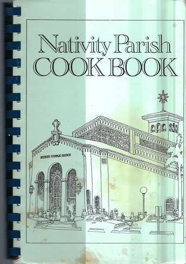 Bradenton Florida Vintage Nativity Catholic Church Parish Cookbook Fl Community Favorite Recipes Collectible Souvenir Rare Local Cook Book