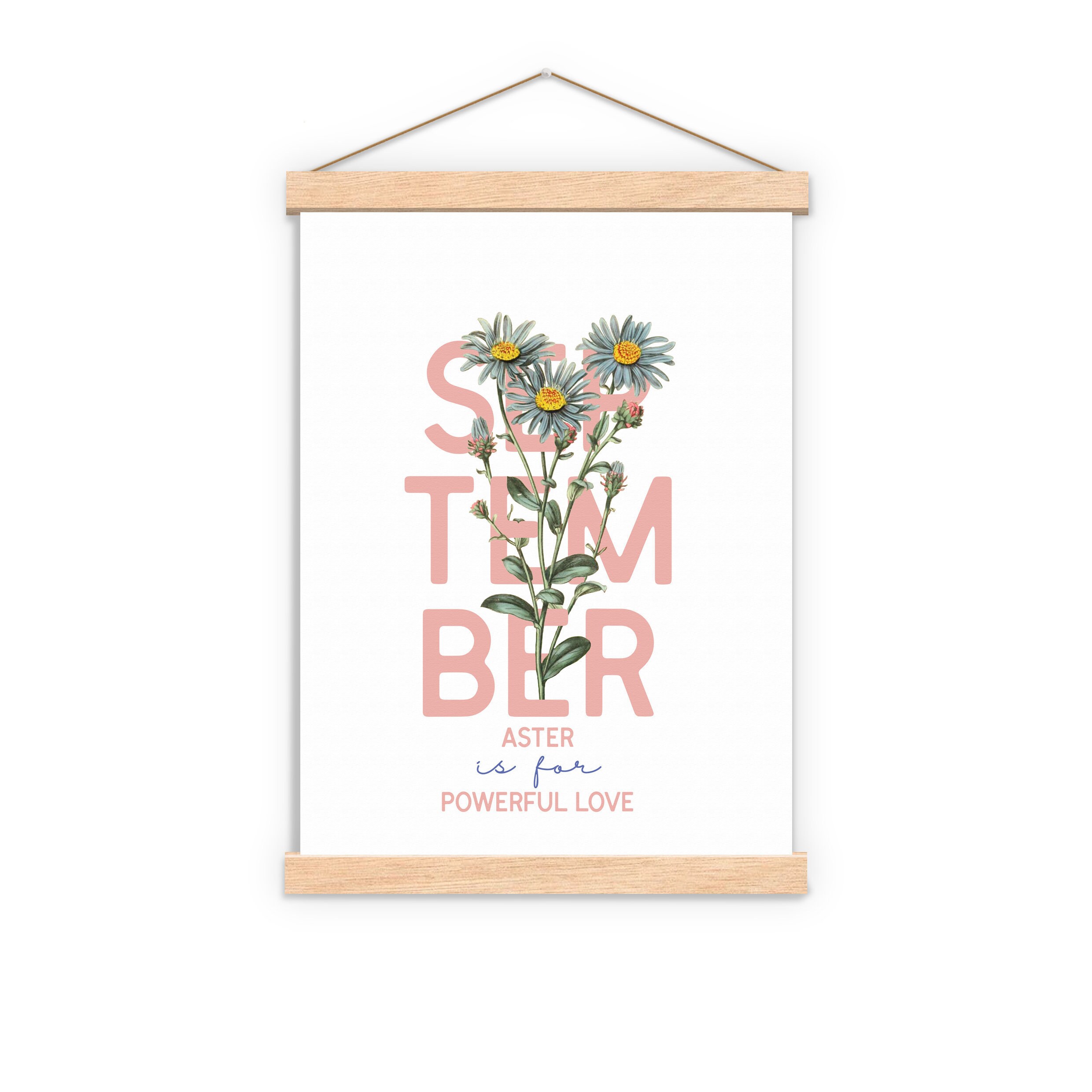 Birth Flower Gift - Flower Prnt Gift Wild Print Of The Month Print New Born Bfl265