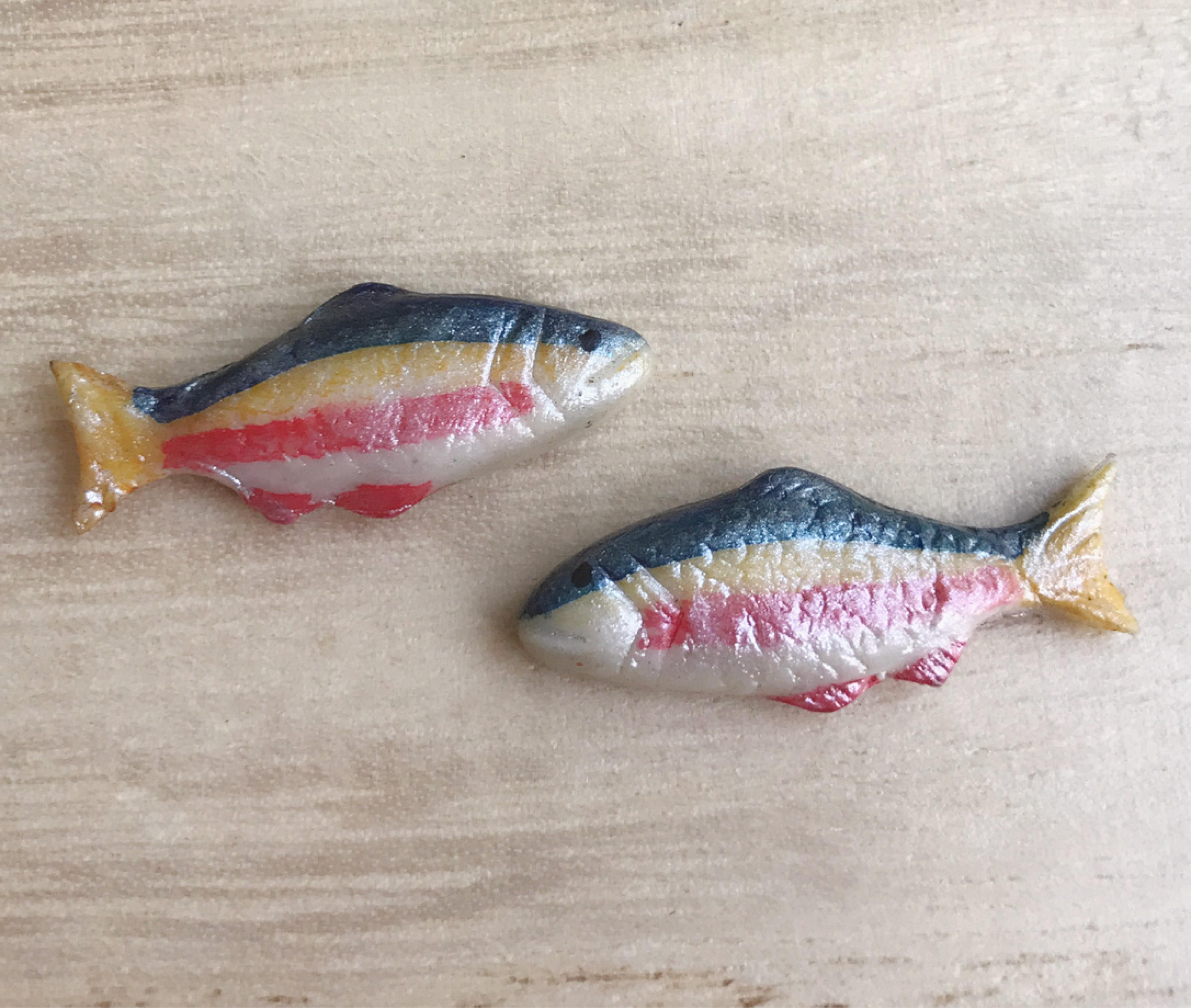 Miniature Fish, Miniature Food, Miniature Seafood, Dollhouse Fish, Small Fish, Diy