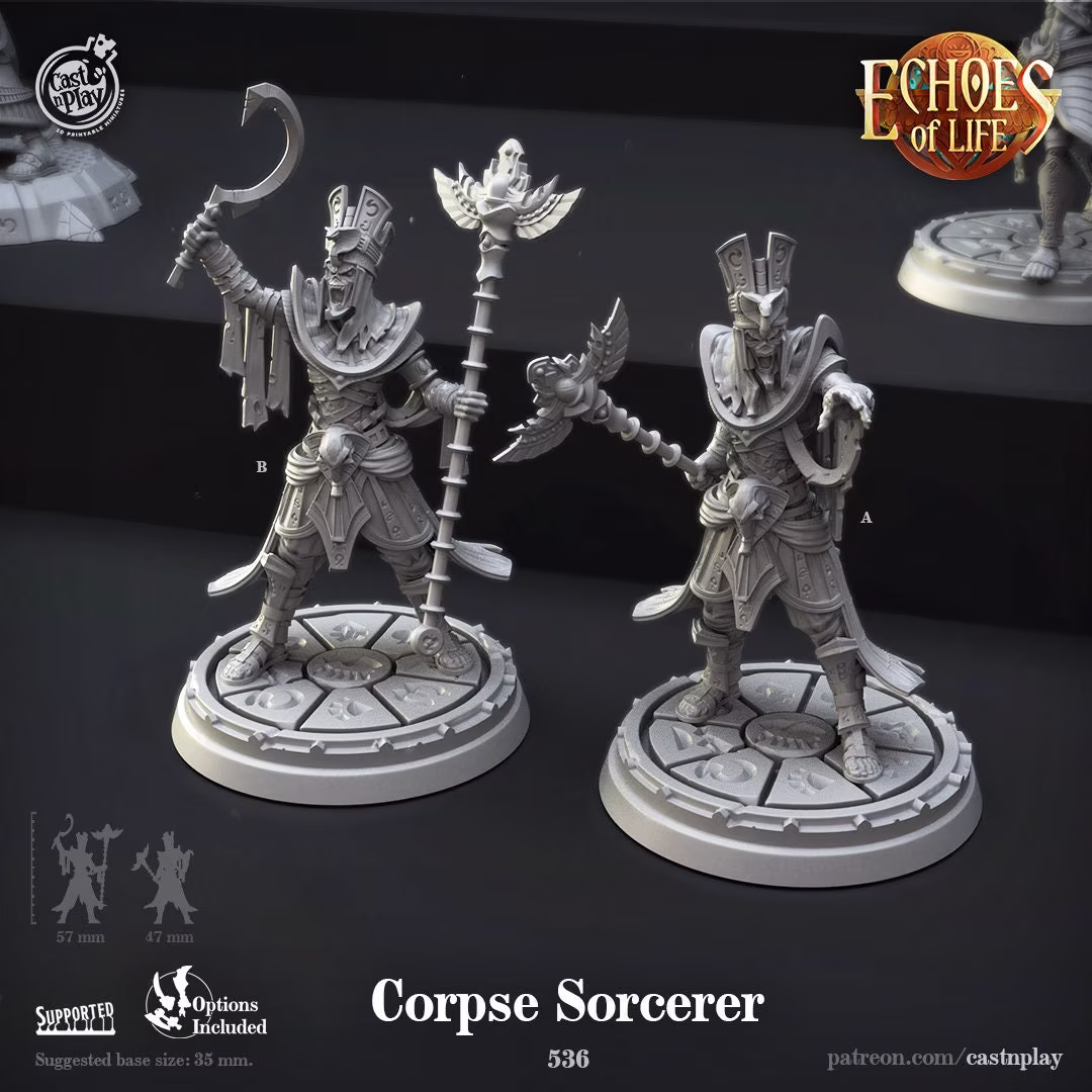 Corpse Sorcerer For Dungeons & Dragons | Pathfinder