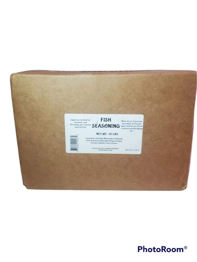 Fish Seafood Seasoning Spice Mix Blend Or Vegetables 10lbs Box For Large Events Restaurants Vegan Vegetarian Recipes