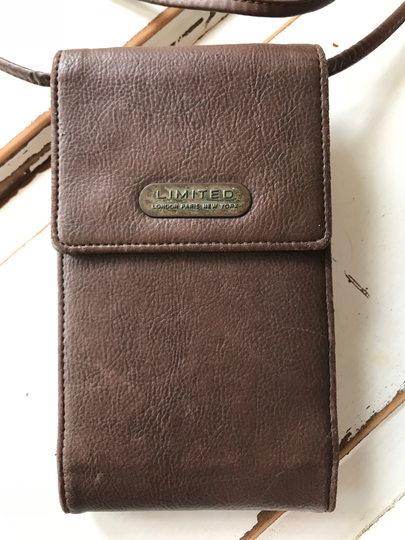 Vintage 1990's Limited Small Leather Travel Purse Wallet