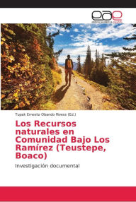Los Recursos naturales en Comunidad Bajo Los Ramírez (Teustepe, Boaco) Tupak Ernesto Obando Rivera Editor