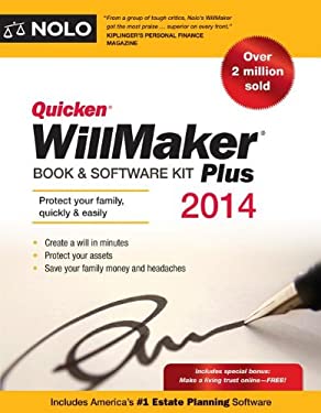 Quicken WillMaker Plus 2014 Edition : Book and Software Kit