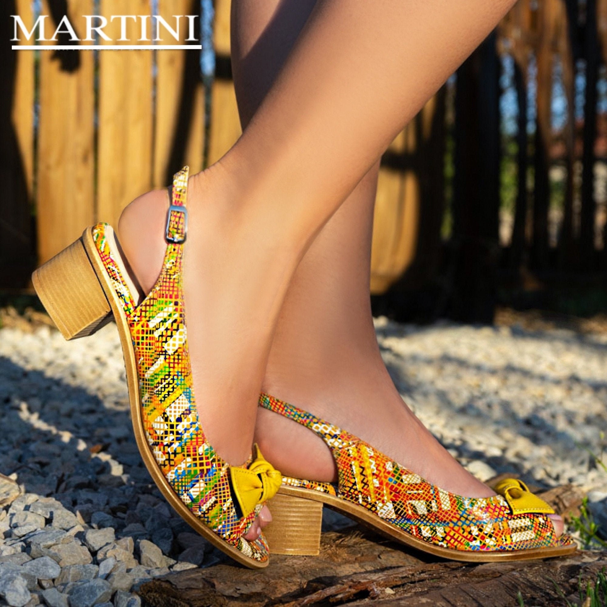 Open Toe Sandals ~ Yellow Shoes Leather With Bow Peep Women Genuine Low Heels Dressy