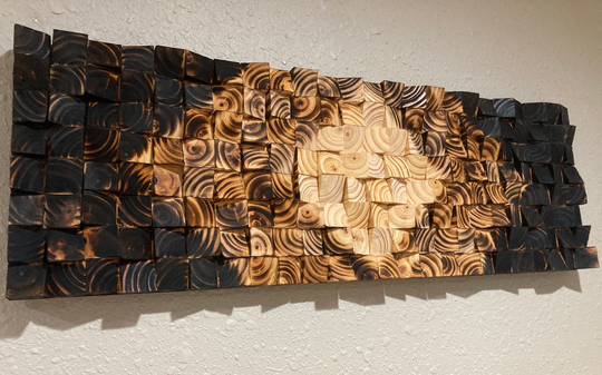 Wooden Wall Art/Sound Diffuser