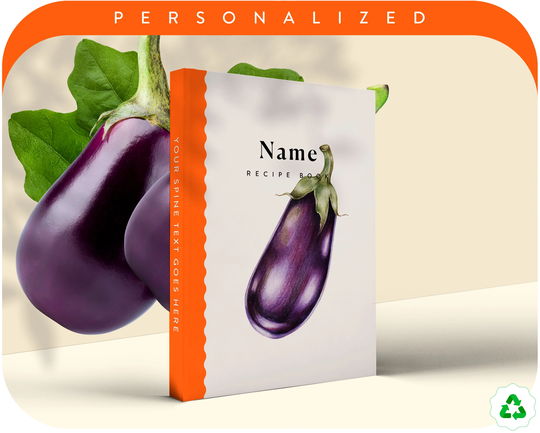 Personalized Recipe Book, Cook Birthday Gift For Mom, Blank Cooking Journal