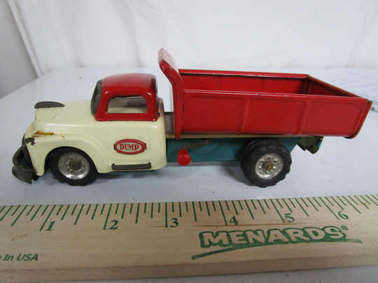 Antique, Rare, Vintage Sss Tin Dump Truck