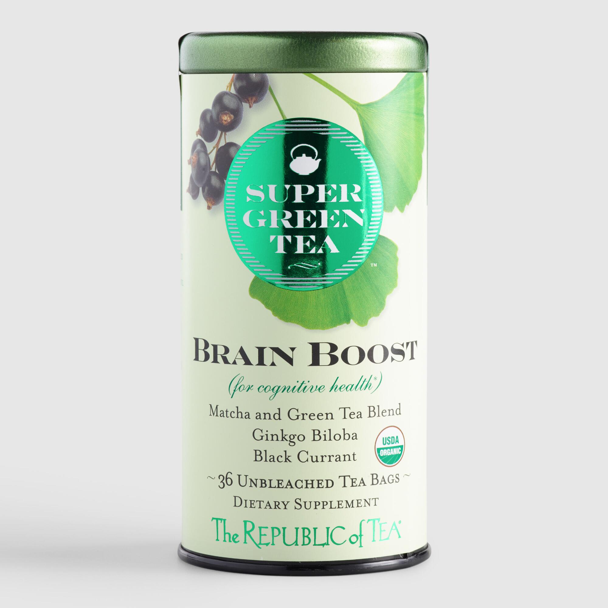 The Republic Of Tea SuperGreen Brain Boost Tea 36 Count by World Market
