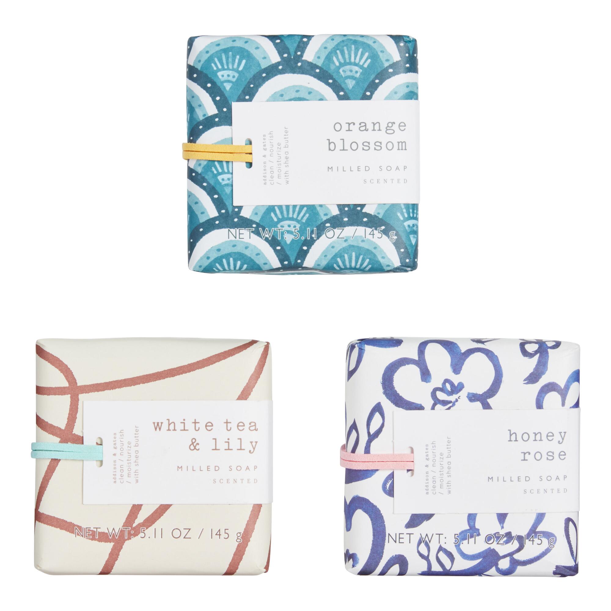 A&G Abstract Clash Bar Soap: Orange - Paper by World Market