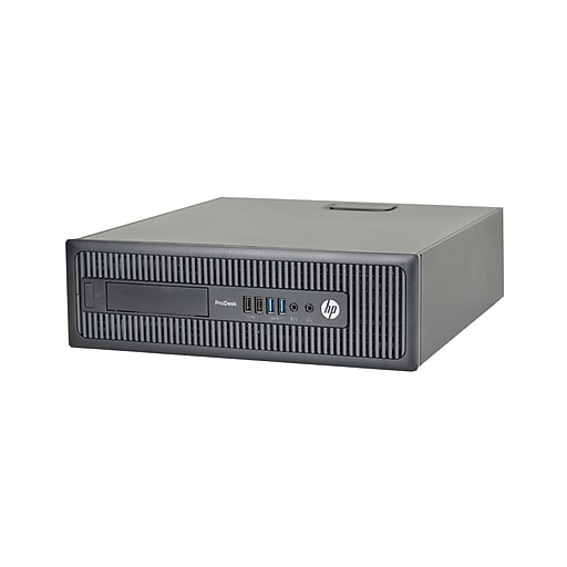 HP 600 G1 Small Form Factor Refurbished Desktop Computer Intel Core i5 Processor, 8GB Memory, 256GB SSD, Win 10