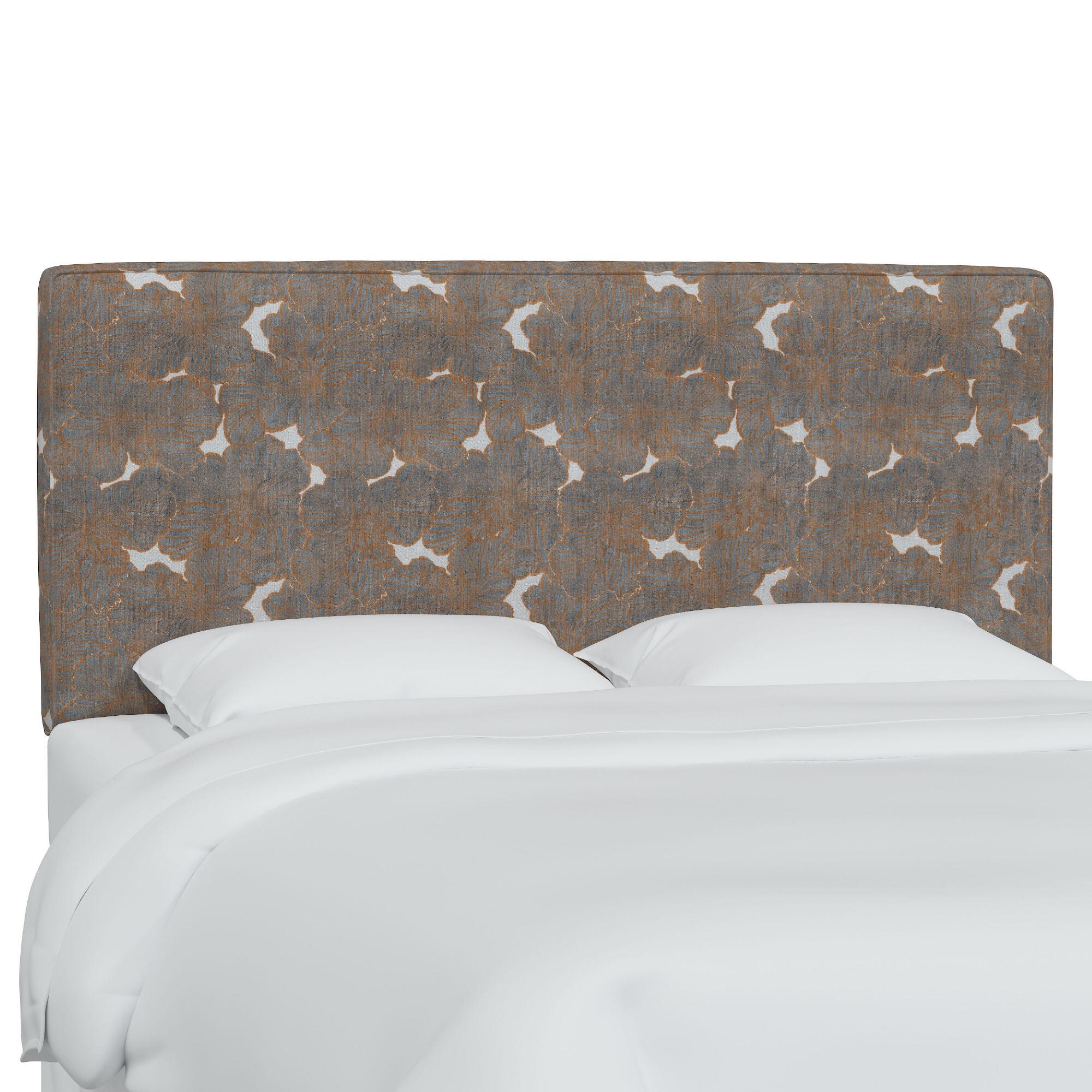 Irinia Copper Loran Upholstered Headboard: Multi - California King Headboard by World Market