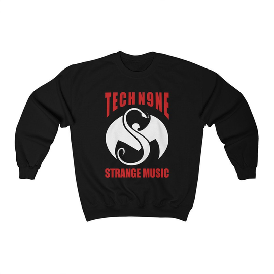 Tech N9Ne Graphic Heavy Blend Crewneck Sweatshirt