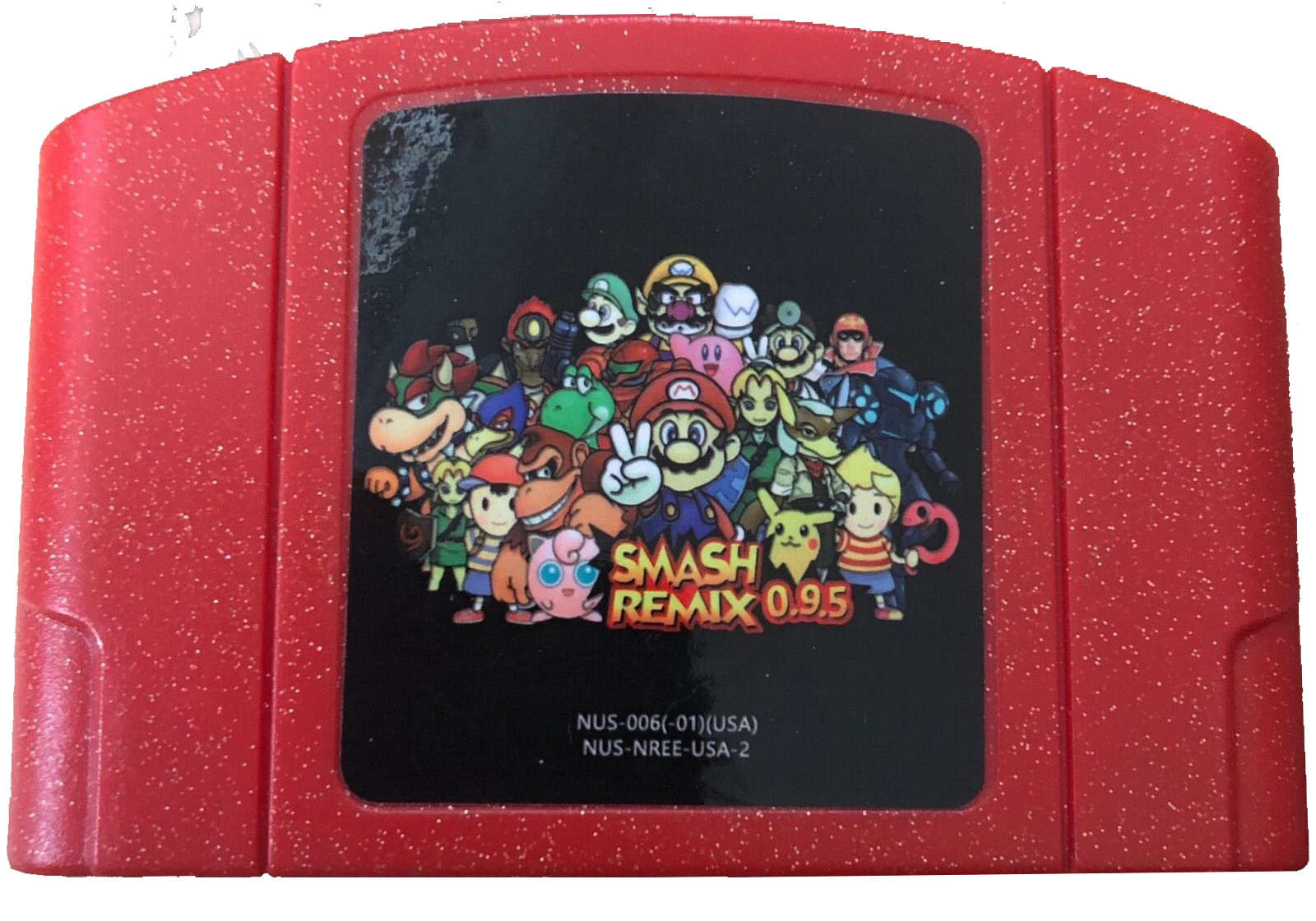Smash Bros Remix Version 0.9.5 N64 Nintendo 64 *Requires Red Ram Expansion Pak*