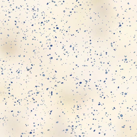 Arctic Dreams Speckled Blender Cream - Carol Cavalaris For Quilting Treasures 28833-E 100% Cotton Cut Continuously Digital Print