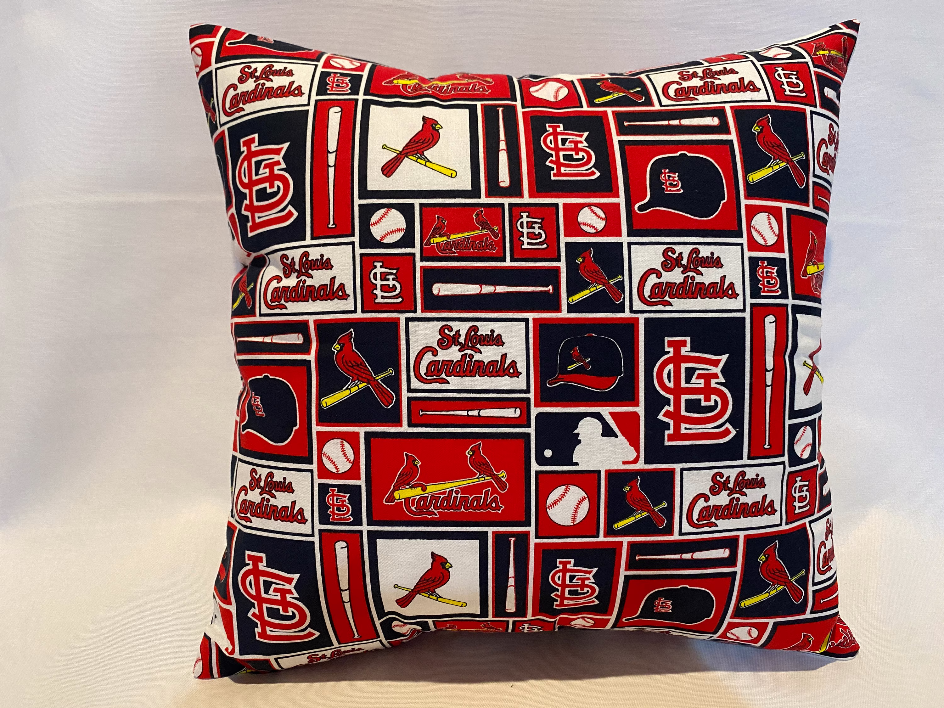 Saint Louis Cardinals 16" Envelope Pillow Cover Only 3 Prints