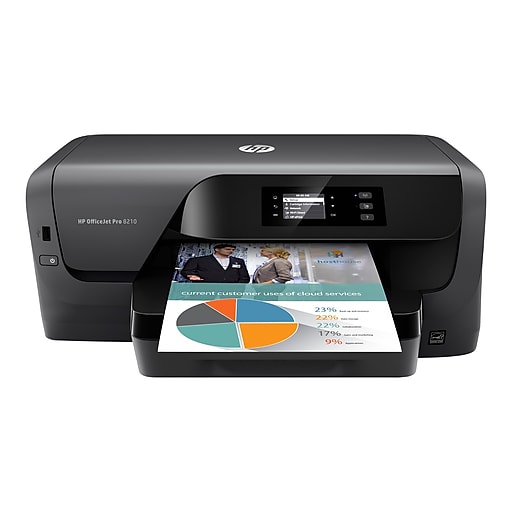 HP OfficeJet Pro 8210 USB, Wireless Inkjet Printer, Instant Ink Ready (D9L64A)
