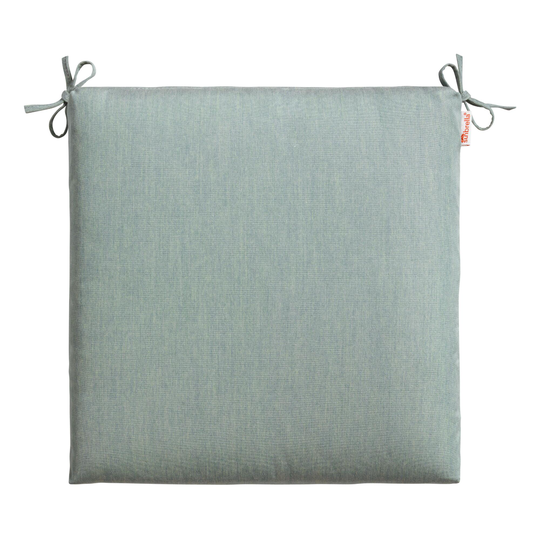 Sunbrella Spa Green Canvas Outdoor Patio Chair Cushion: Blue/Green - Acrylic by World Market