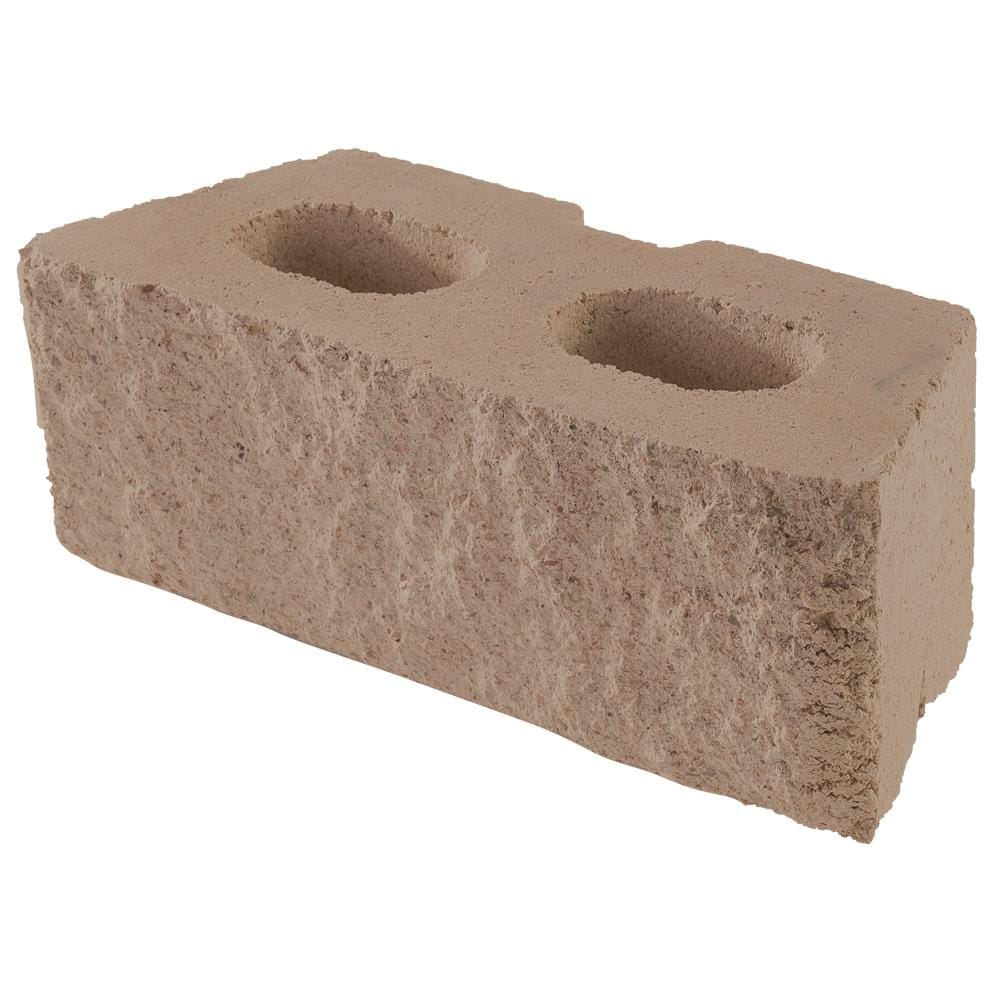 Pavestone RockWall 18-in L x 6-in H x 7-in D Timberwood Blend/Hard Split Face Retaining Wall Block in Gray | 79878.TWBL