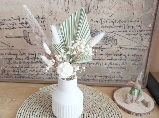 Pampas Grass Bouquet, Palm Spear, Dried Flowers Bouquet, Dried, Natural Flower Decor, Wedding, Small Centerpiece, Flower Arrangement