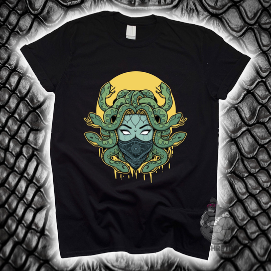 Medusa Shirt, Abstract Aesthetic Greek Mythology Hoodie, Birthday Gift Tshirt, Art Tee Gods Rose