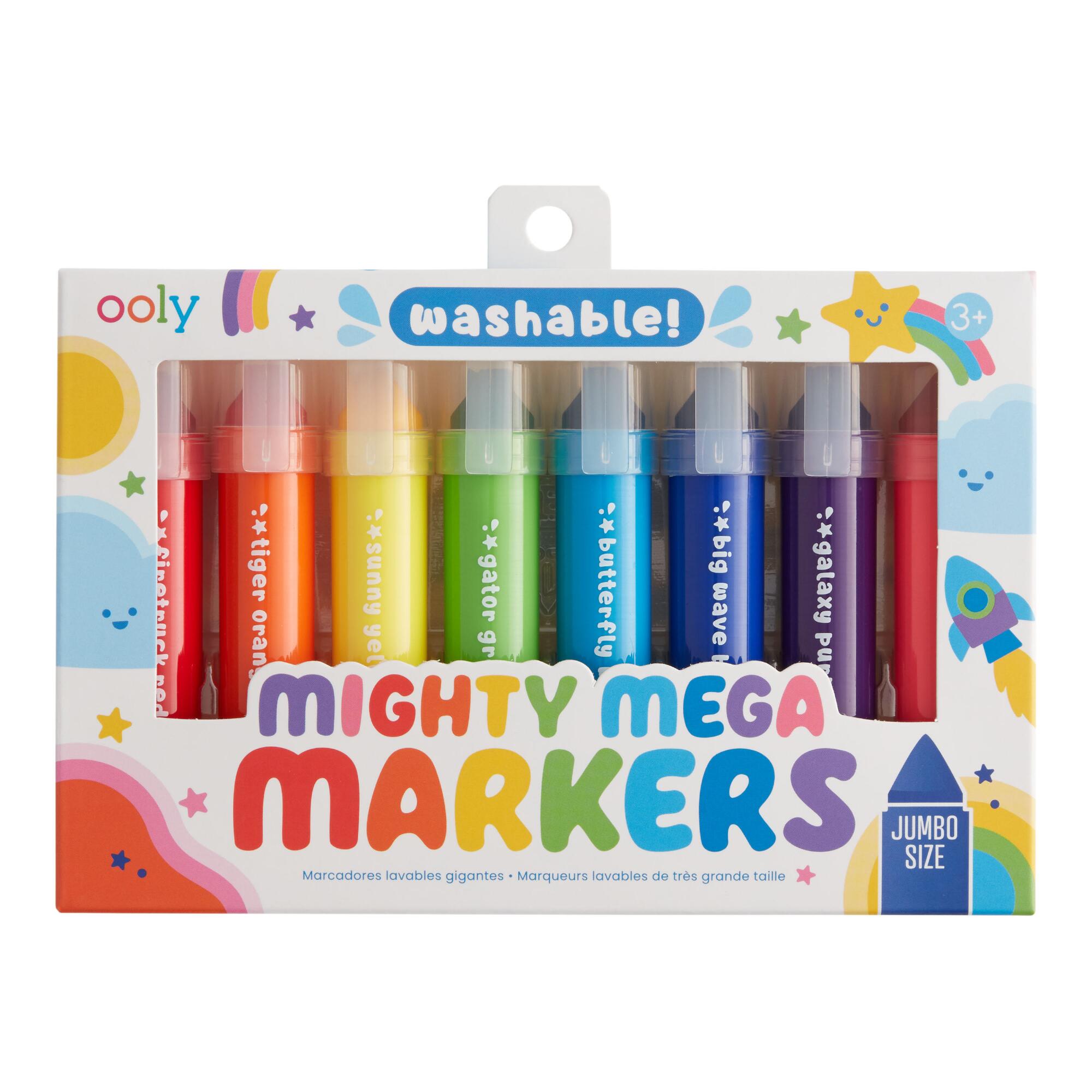 Ooly Mighty Mega Markers 8 Pack: Multi by World Market