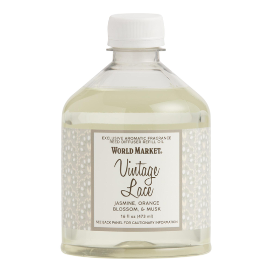 Pier Place Vintage Lace Reed Diffuser Oil Refill by World Market