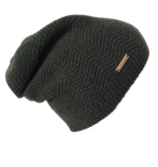 Merino Wool/Cashmere Blend Lightweight Slouch Beanie By Frost Hats