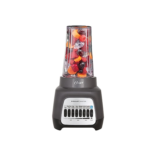 Oster Master Series 8-Speed Blender with Blend-n-Go Cup, Gray (BLSTJJ-GPB-000)