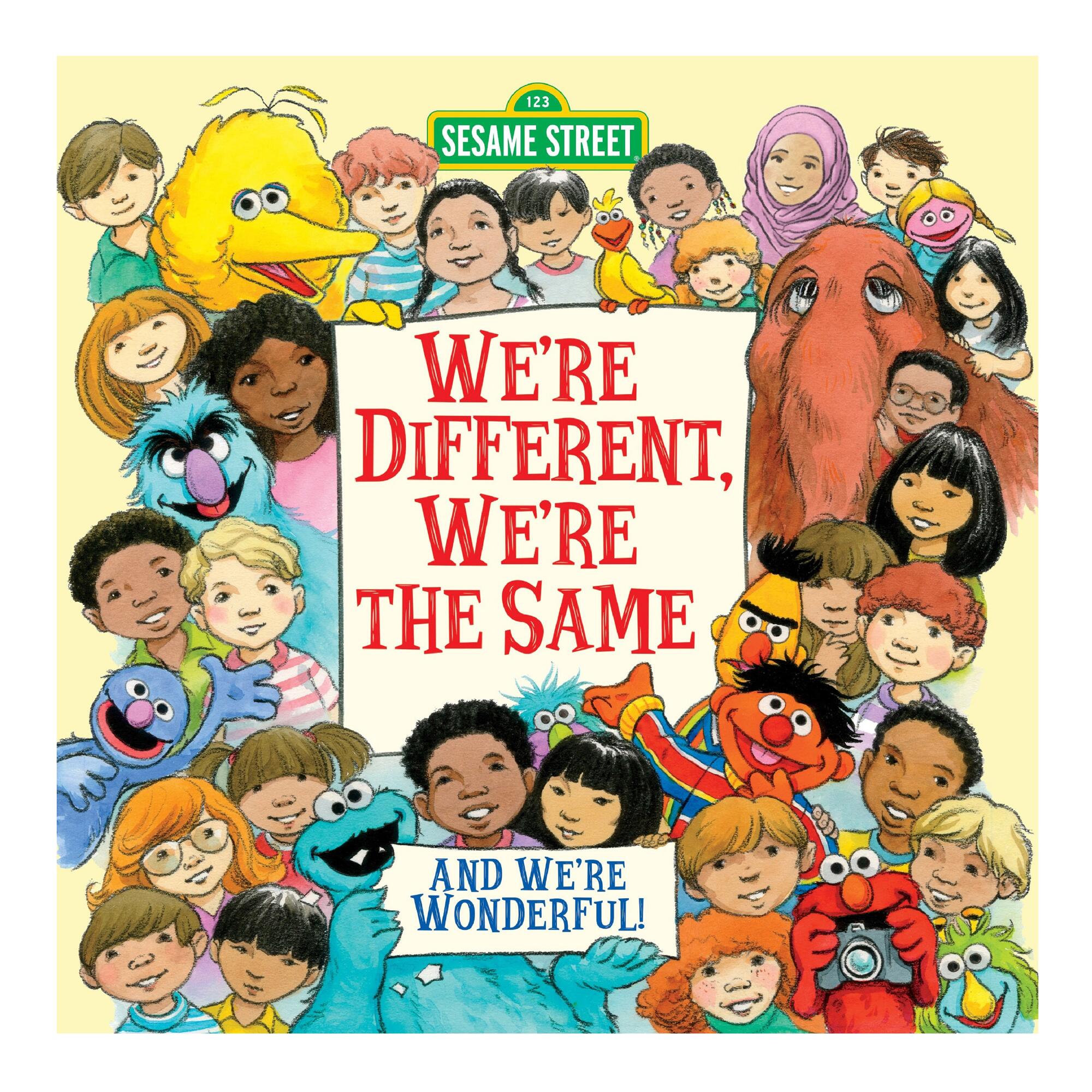 Sesame Street We're Different We're The Same Book by World Market
