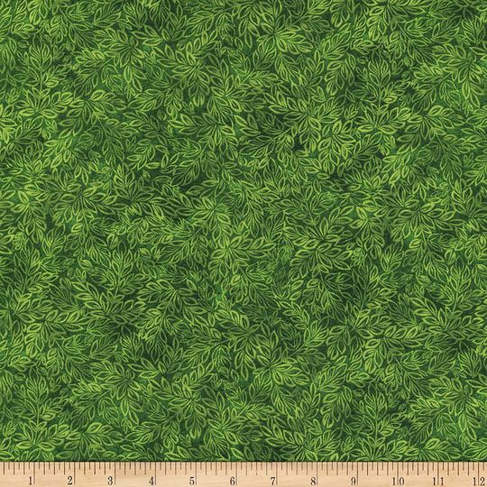Meadow Mini Leaf Blender Green Timeless Treasures 44 Inches Wide Cotton Quilting Fabric Tt-C8500-Forest-Meadow