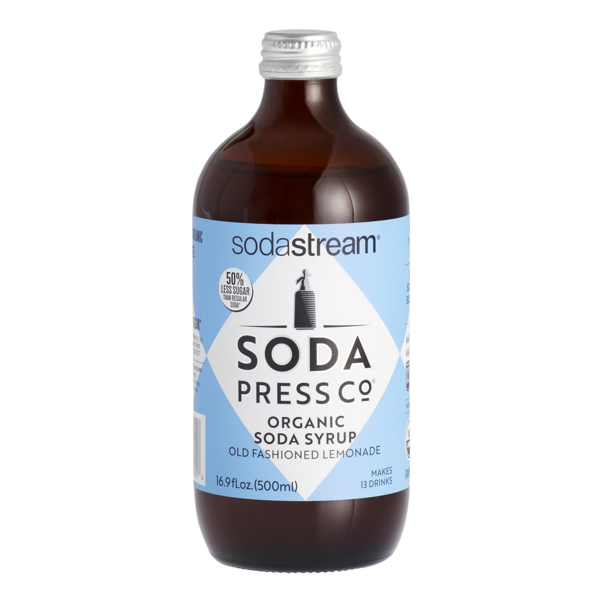 Soda Press Organic Lemonade Soda Syrup by World Market