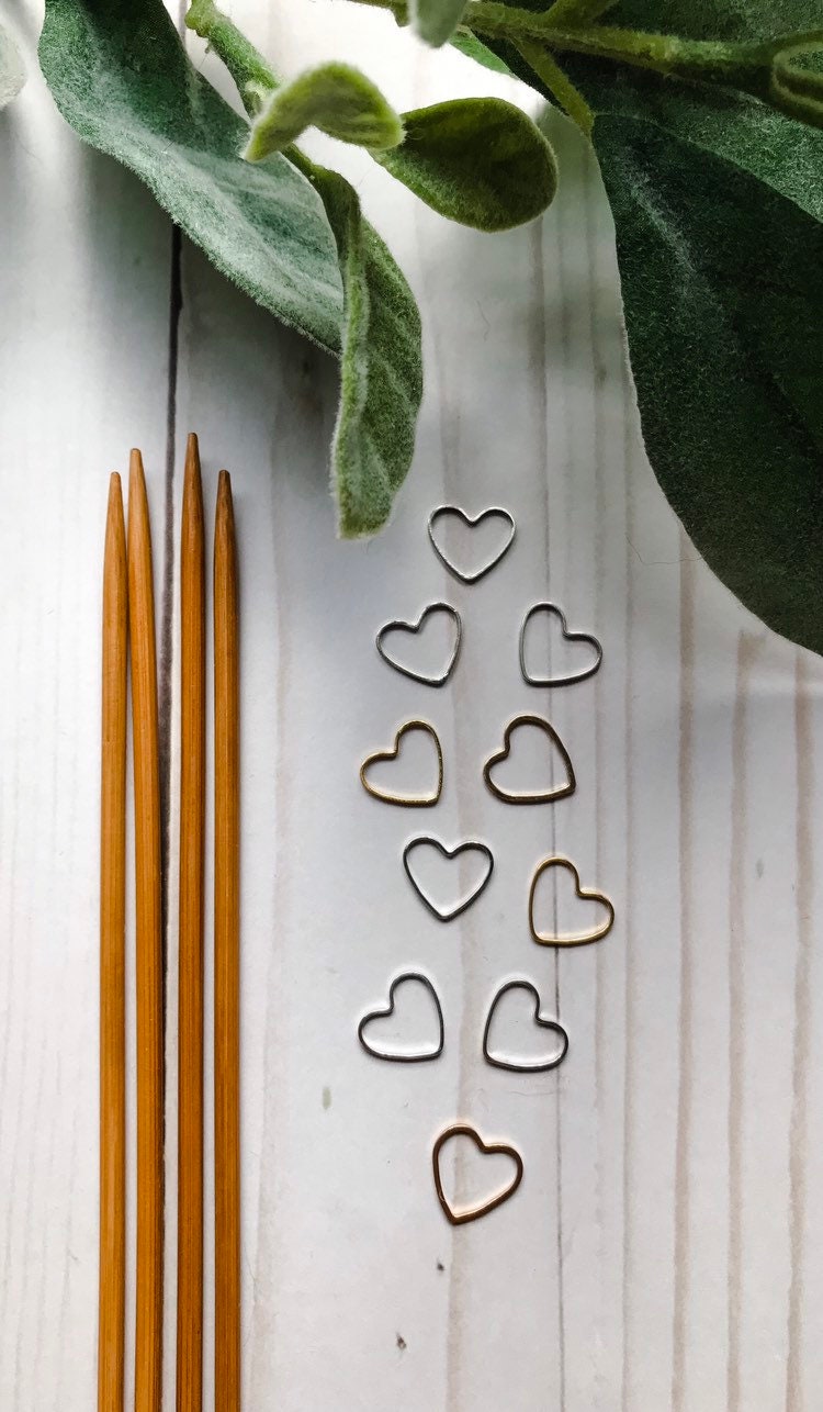Double Point 5 Or 10 Inch - Set Of 11 Carbonized Bamboo Knitting Needles