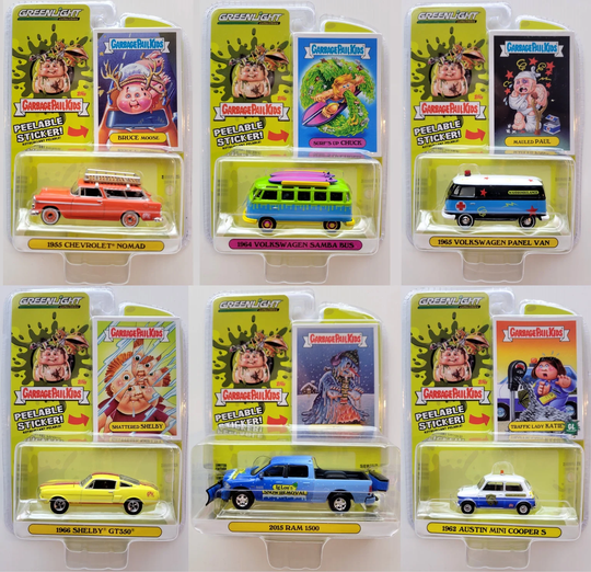 Garbage Pail Kids® Series 3 Assortment | 1/64 54050 - Greenlight Collectibles Gpk