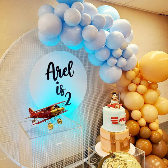 109Pcs Balloons Garland Arch Kit Cream Skin Peach Coffee Balloon Decoration For Wedding Birthday Baby Shower Party Supplies