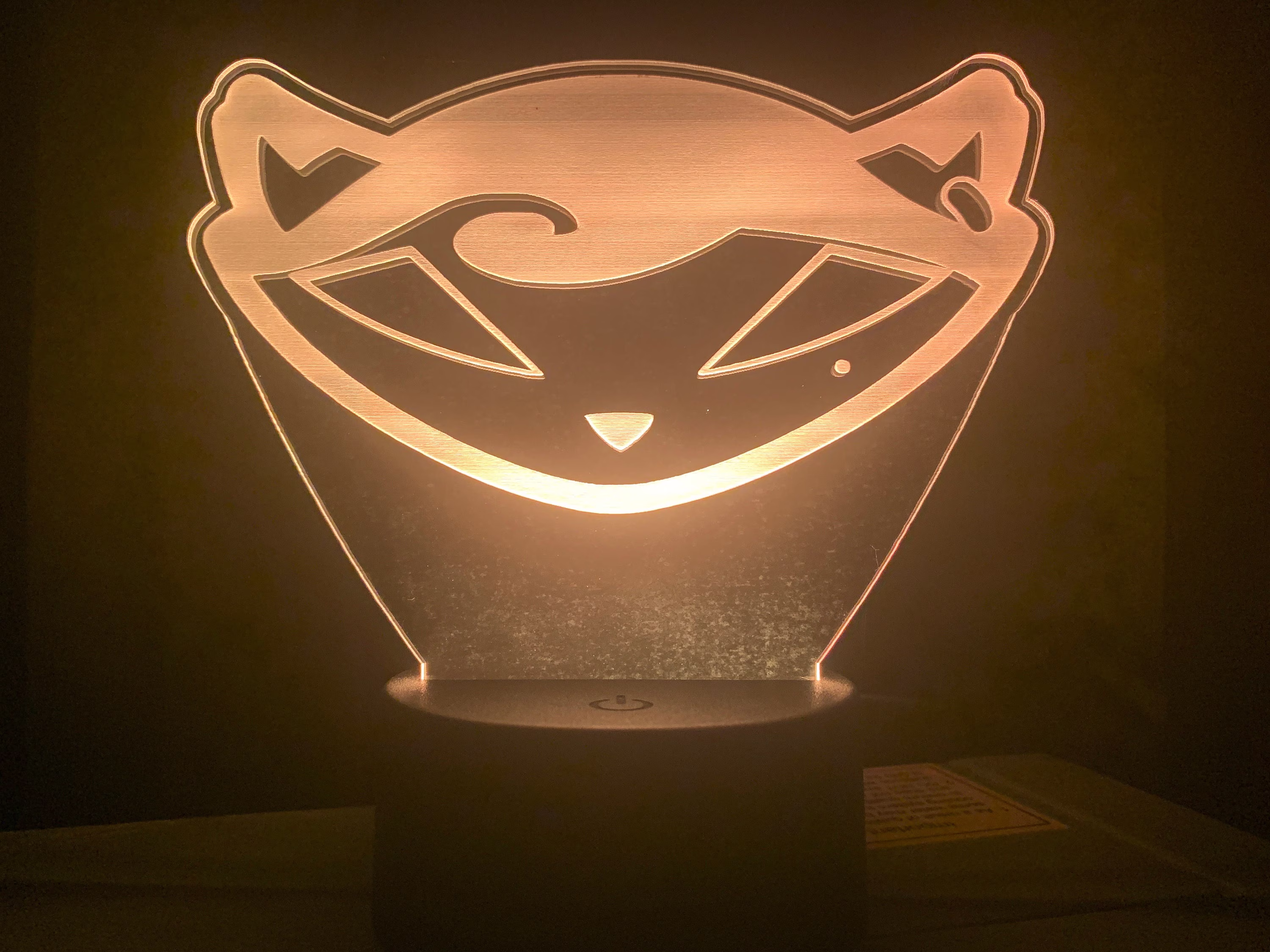 Carmelita Sly Cooper Acrylic Led Lamp Light