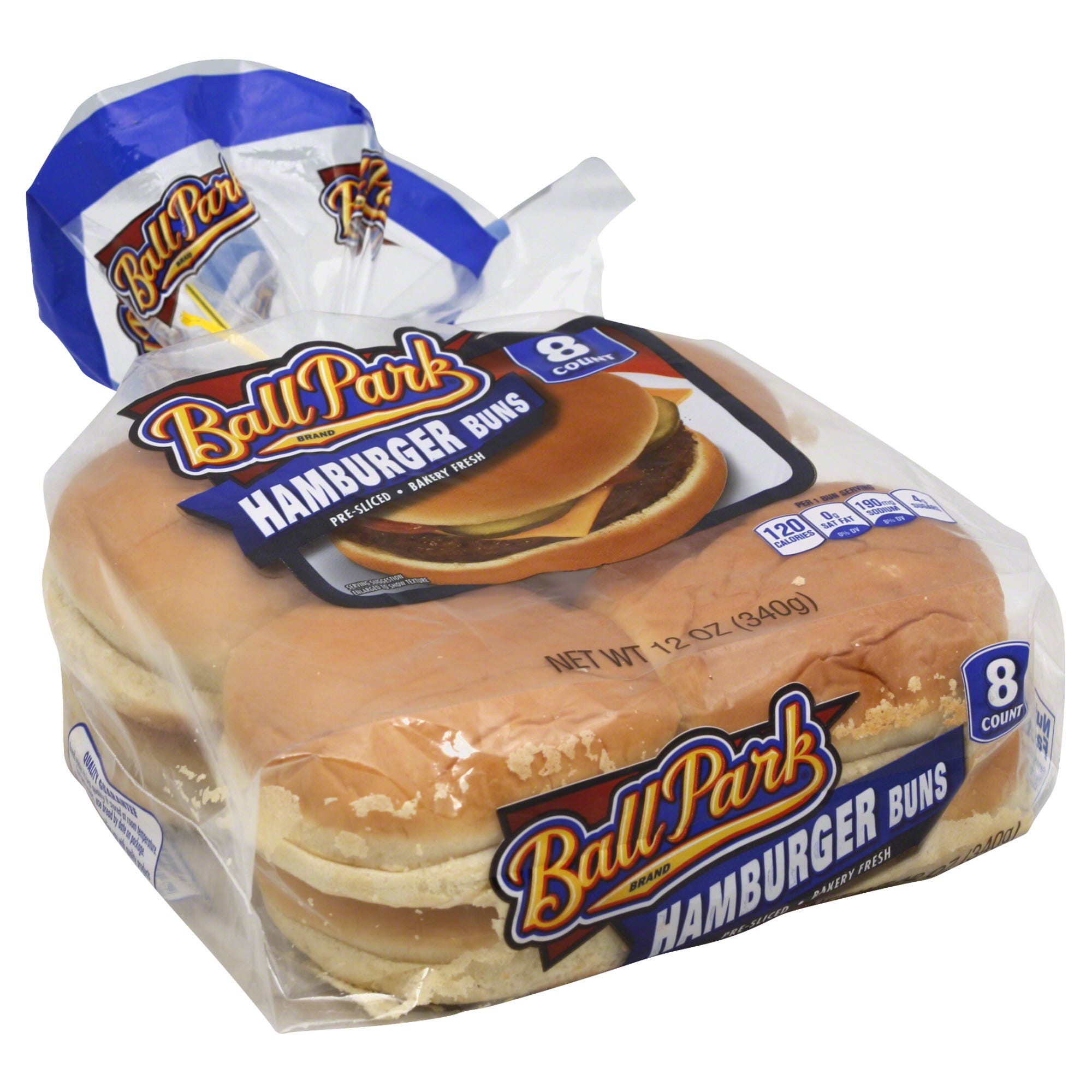 Ball Park Hamburger Buns - 8 ct