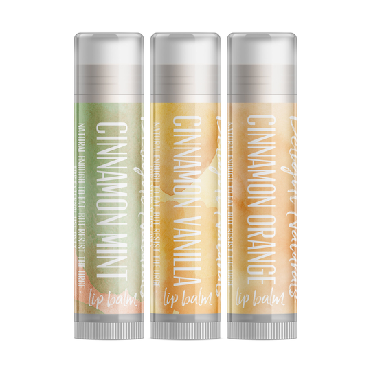 Cinnamon Blends Lip Balm Set - Single Tube