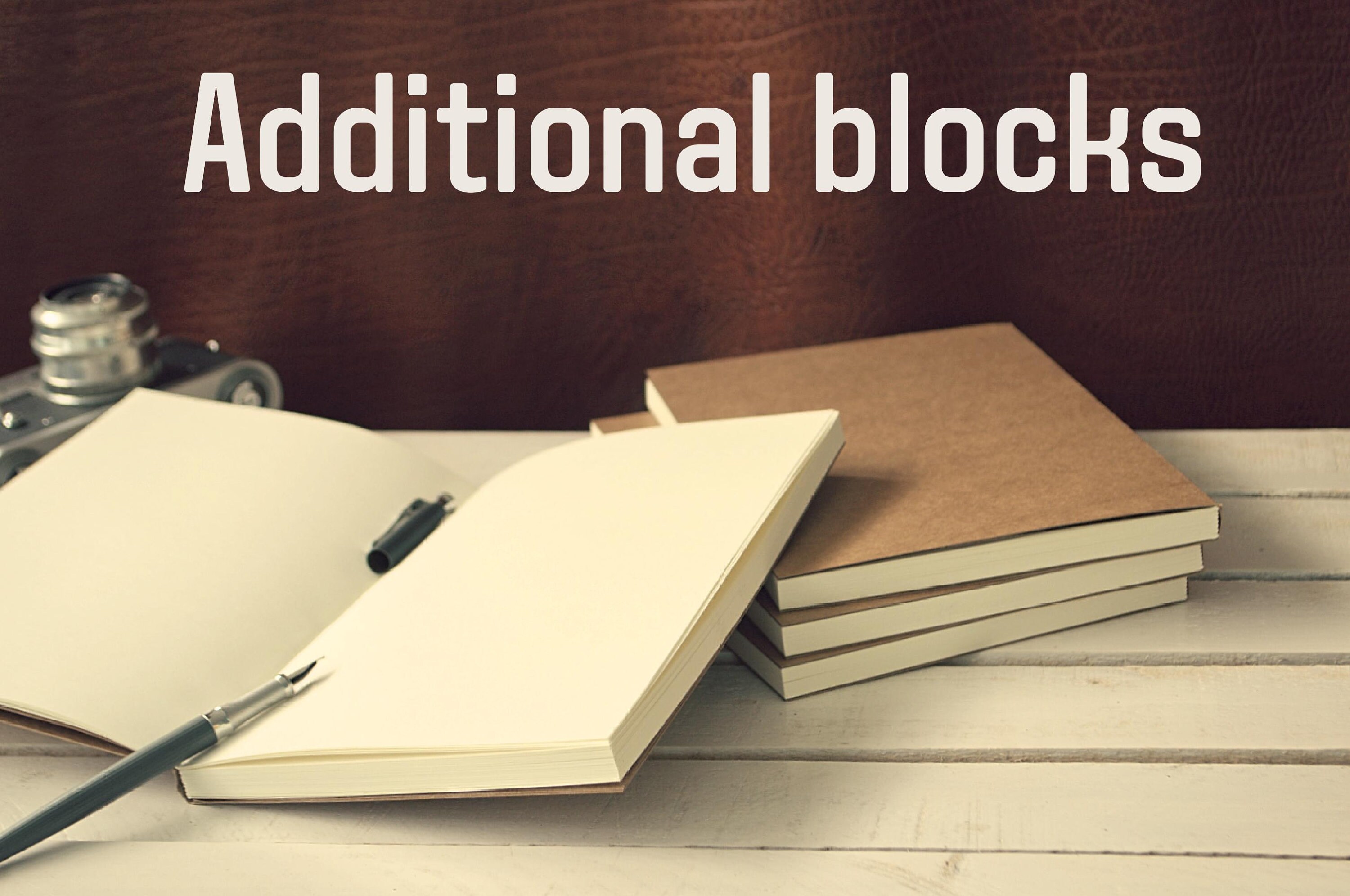 Additional Replaceable Block For Notepads