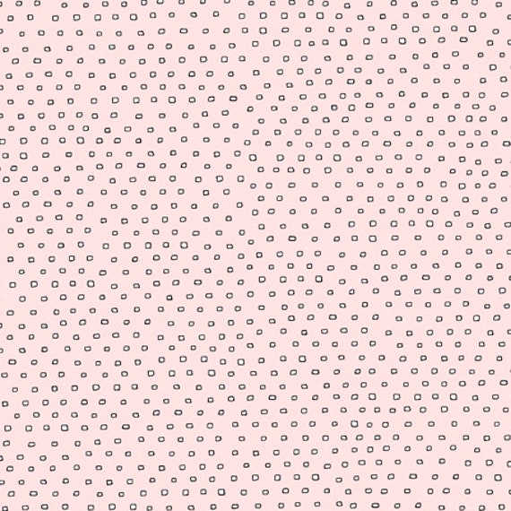Baby Pink Square Dots Blender From Pixie Collection Quilting Treasure Fabric - 100% Quilt Shop Cotton