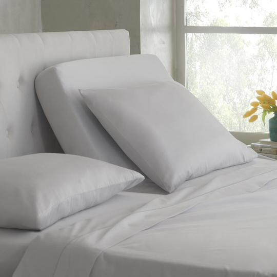 WestPoint Home Martex Split King Sheet King 400-Thread Count Cotton Blend Quiet Gray Bed Sheet | 028828347268