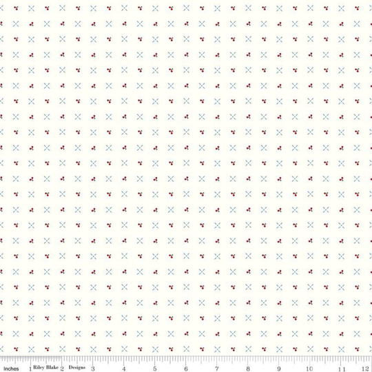 Cook Book Cherry Turnover Cloud By Lori Holt For Riley Blake Designs Sby