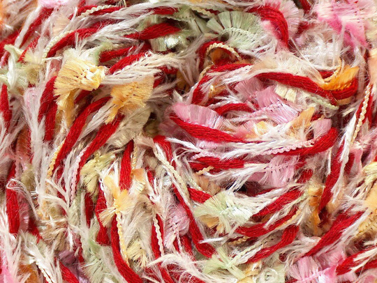 Kuka Yarn, Butterfly Blend, Hand Knitting Red White Pink Green Yellow