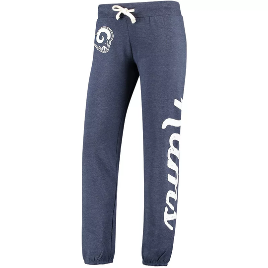 Women's G-III 4Her by Carl Banks Navy Los Angeles Rams Scrimmage Pants, Size: Medium, Blue