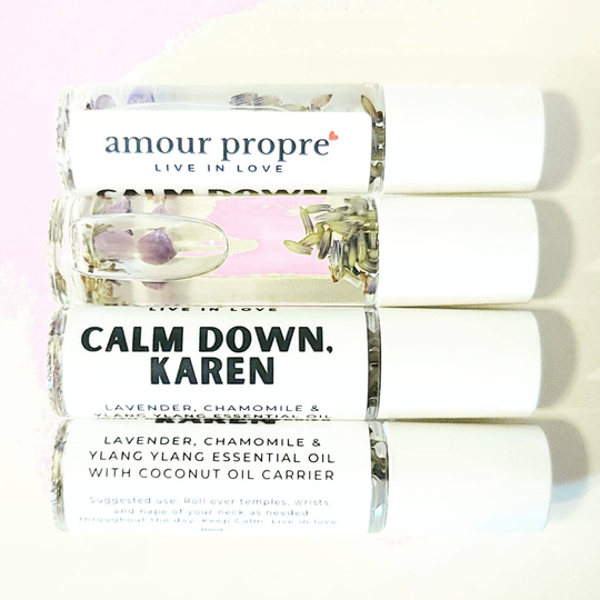 Calm Down, Karen Essential Oil Blend | 10Ml Lavender, Ylang & Chamomile Relax Chill Great Gift Idea