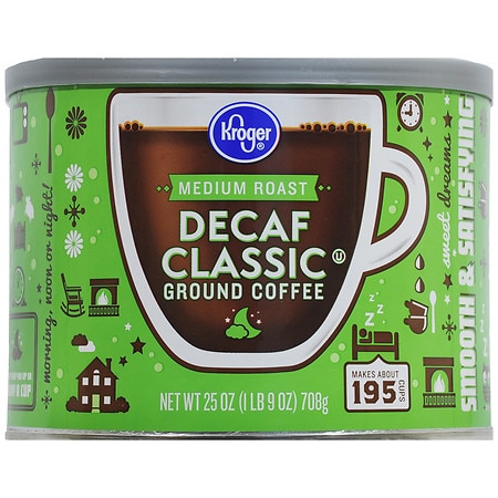 Kroger Classic Decaf Medium Roast Ground Coffee - 25.0 oz